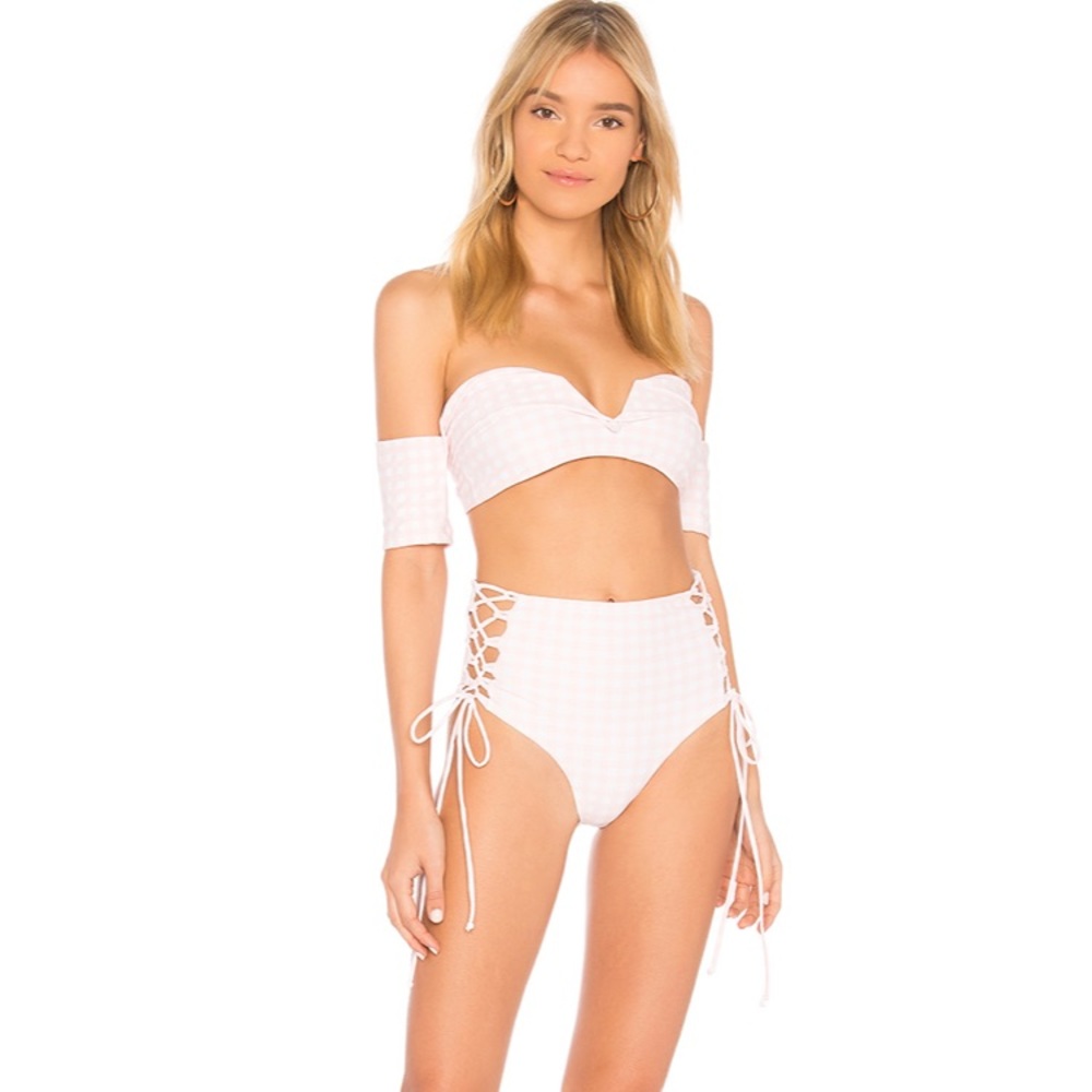 Skye & Staghorn Shoulder Wrap Bikini Top!